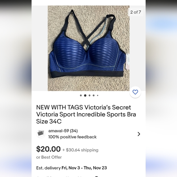 Victoria Sport Incredible Sports Bra - Picture 2 of 15